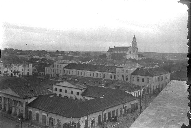 Ул. Стефана Батория. Дворец Радзивиллов (ХVIII в.)(утраченное)
