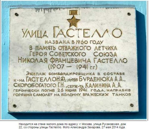 Гастелло Николай Францевич