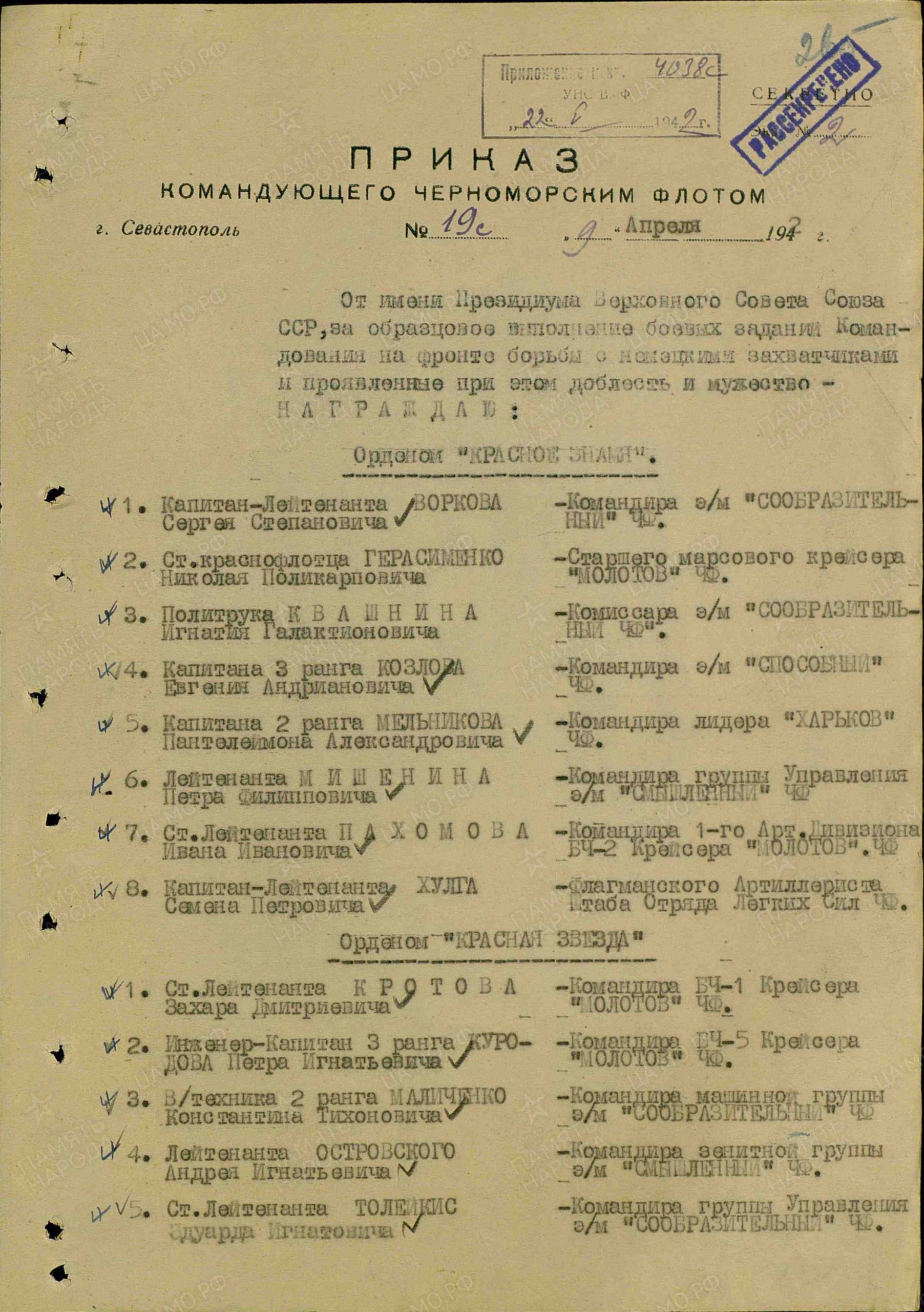 Ворков С. С.