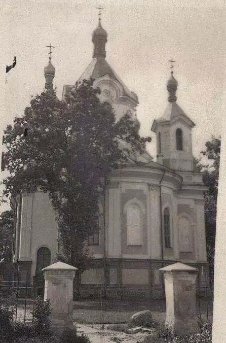 Площадь Тызенгауза. Александро-Невская церковь (утраченная)