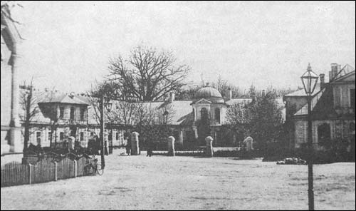площадь Тызенгауза. Дворец Тизенгауза (Дворец Городницы, дворец губернатора)(утраченное)